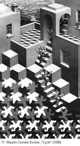 L’esthétique géométrique géniale de l’illusionniste MC Escher