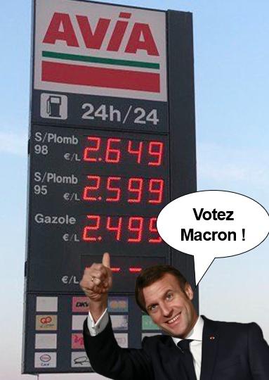 Inflation, pénuries, guerres : ayez peur, tremblez, et surtout Votez Macron !