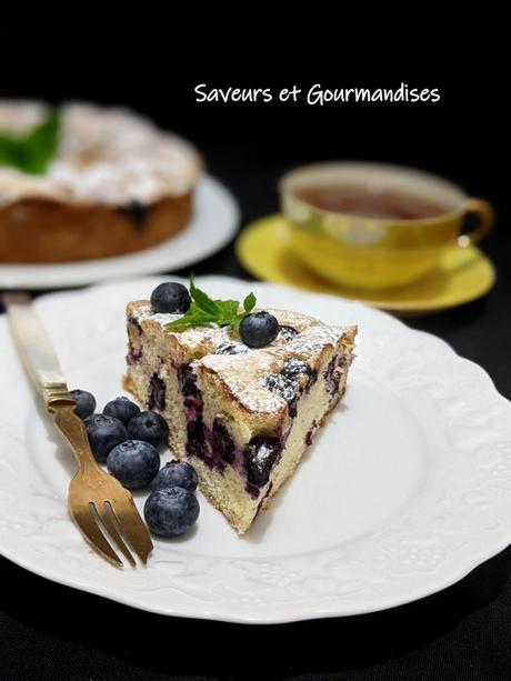 Gâteau aux Myrtilles (gâteau simple à faire). Gâteau aux Myrtilles (gâteau simple à faire).