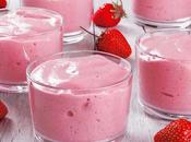 Mousse banane fraises Thermomix Rapide, facile délicieuse