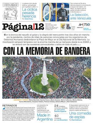De retour à Plaza de Mayo, le 24 mars consacre la division à gauche [Actu]