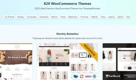Thèmes WordPress WooCommerce de TemplateMonster