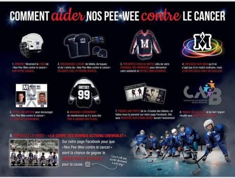 Le 2 avril au Colisée Cardin aura lieu l’événement « Nos Pee-wee contre le cancer »