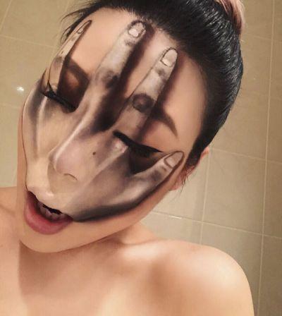 Maquillages insolites par Mimi Choi