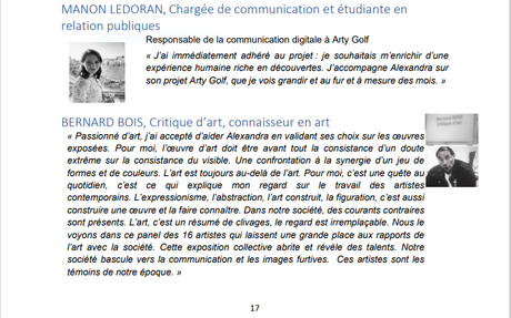 Exposition ARTY GOLF – à Poissy – Ugolf Béthemont – 13/17 Avril 2022 –