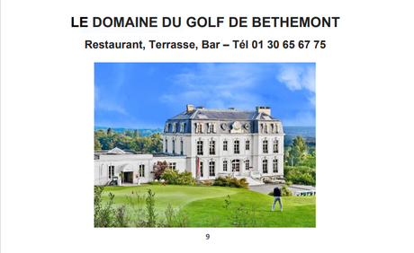 Exposition ARTY GOLF – à Poissy – Ugolf Béthemont – 13/17 Avril 2022 –