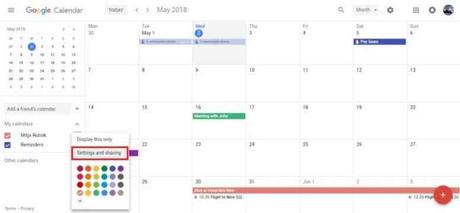 Comment partager un agenda google Comment partager un agenda ?