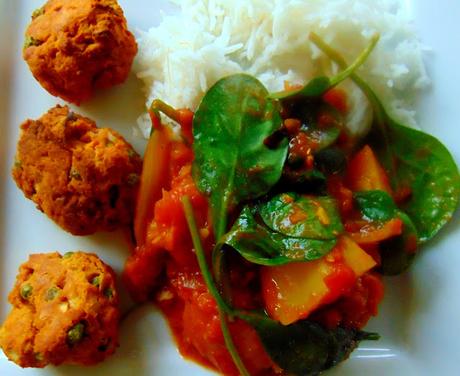 Boulettes de lupin à l'indienne