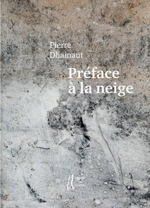 Pierre Dhainaut / Préface à la neige ( Lecture de Sylvie Fabre G. )
