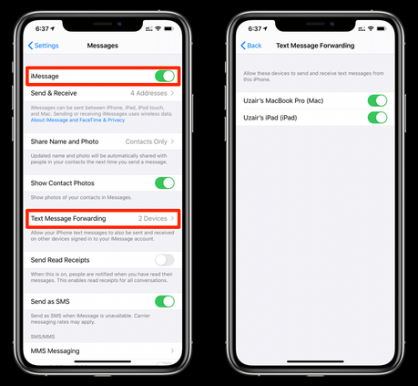 Comment recevoir mes messages sur mon ipad Comment activer iMessage avec son numéro ?