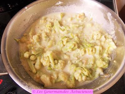 Chou-fleur original crémeux et riz sauté à l'oseille (Vegan) Chou-fleur original crémeux et riz sauté à l'oseille (Vegan)