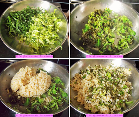 Chou-fleur original crémeux et riz sauté à l'oseille (Vegan)