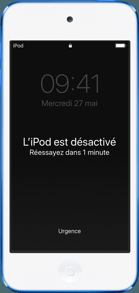 Comment réinitialiser mon iPod touch 5 ?