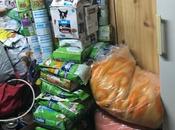 Collecte nourriture couvertures profit refuge Patan d'Almeria