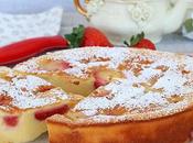 Clafoutis fraises Thermomix dessert français accompagne parfaitement votre café