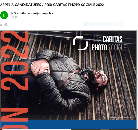 Appel a candidatures – Prix CARITAS -Photo Sociale 2022- Prix Viviane Esders-