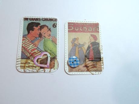 AT Stamps thème vieilles publicités .