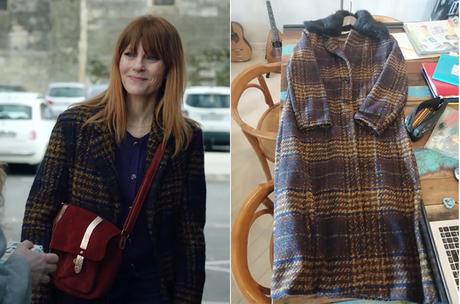 ICI TOUT COMMENCE : le manteau à carreaux de Mylène Kasmi dans l’épisode 366
