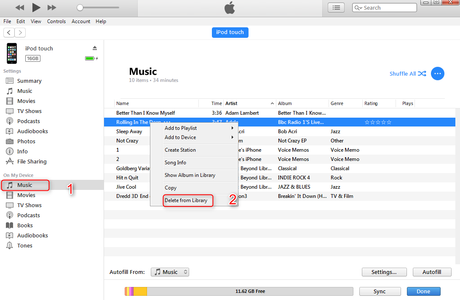 Comment faire des listes de lecture sur iTunes ?