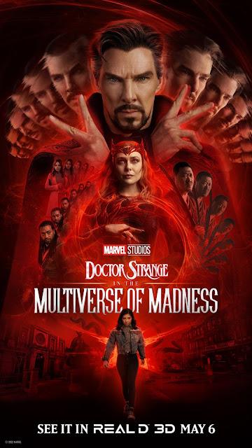 Nouvelles affiches US pour Doctor Strange in The Multiverse of Madness de Sam Raimi