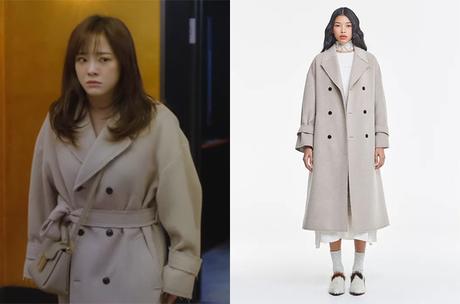 BUSINESS PROPOSAL : Ha-ri’s trench coat in S1E1