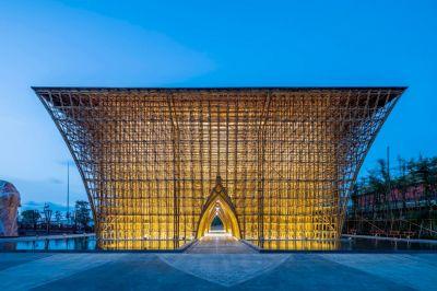 Bâtiment en bambou de Võ Trọng Nghĩa