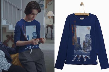 PLUS BELLE LA VIE: le t-shirt bleu électrique de Pablo dans l’épisode 4515