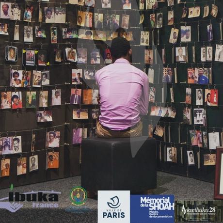 Commémoration au Parc de Choisy du génocide commis contre les Tutsi ! tutsi,jean luc roomer michel,paris