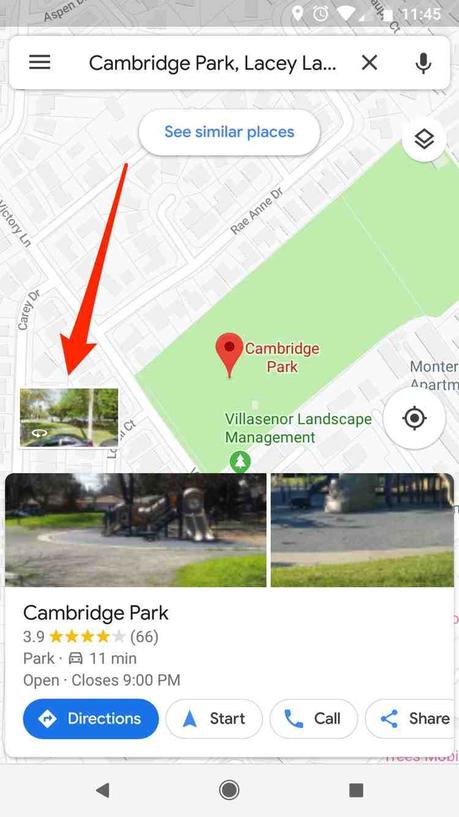 Comment voir une rue en Street View ?