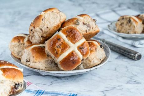 Hot cross bun – Petit pain traditionnel de Pâques