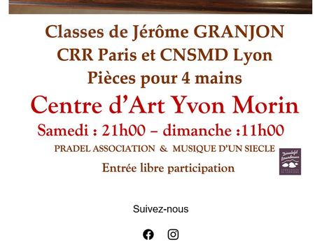 Centre d’Art Yvon Morin – Le Poet Laval – Drôme Provençale : 16/17 Avril 2022.