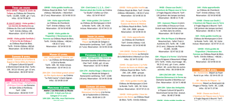 Centre Val de Loire – sud Val de Loire prochainement : Avril 2022.