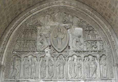 Portail Nord Cahors cathedrale st etienne 1140