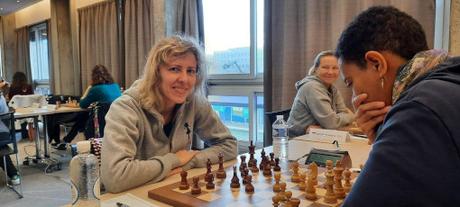 Top 12 Féminin d'échecs à Mulhouse (7 alt=