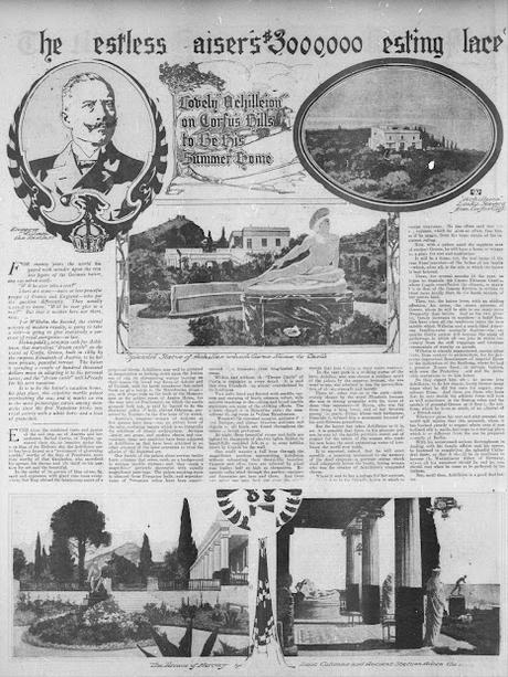 The Restless Kaiser's $ 3.000.000 Resting Place — Washington Times October 27, 1907