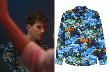 ÉLITE : Patrick’s patterned shirt in S5E3
