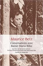 Maurice Betz  Conversations avec Rainer Maria Rilke 