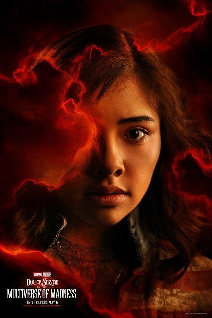 Affiches personnages US pour Doctor Strange in The Multiverse of Madness de Sam Raimi