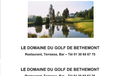 Exposition ARTY GOLF – c’est demain le 13 Avril 2022.  Golf de Béthemont à Poissy-