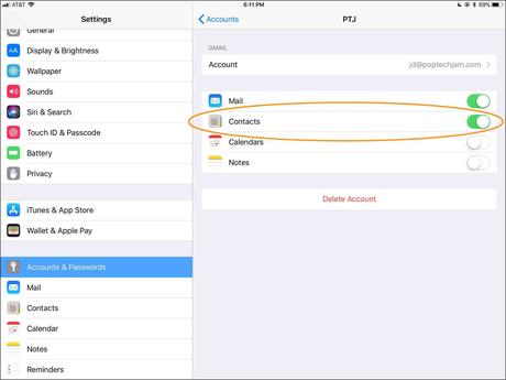 Comment transférer mes contacts sur mon ipad Comment voir les Contacts sur iPad ?