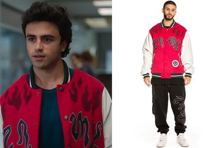 ÉLITE : Samuel’s red baseball jacket in S5E06