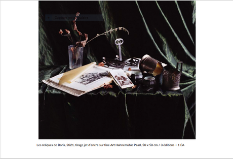 Galerie Valérie Delaunay – Exposition Natacha Nikouline / 6 moments de poésie – à partir du 14 Avril 2022.