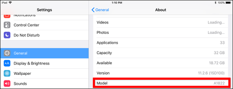 Comment trouver le modele de son ipad Quel est le dernier iPad air sorti ?