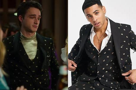 ÉLITE : Phillipe’s bees print suit in S5E05