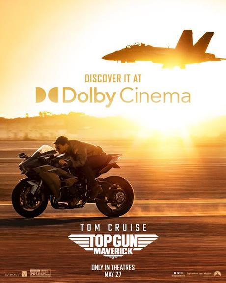 Affiche Dolby Cinema pour Top Gun : Maverick de Joseph Kosinski Affiche Dolby Cinema pour Top Gun : Maverick de Joseph Kosinski