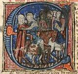 Sainte Ida disant adieu à ses fils