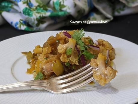 Chou-fleur au Safran d'Ottolenghi. Saffron Cauliflower Chou-fleur au Safran d'Ottolenghi. Saffron Cauliflower