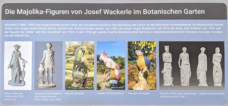 Les majoliques du jardin botanique à Munich - 12 photos — Die Majoliken im Botanischen Garten München - 12 Bilder