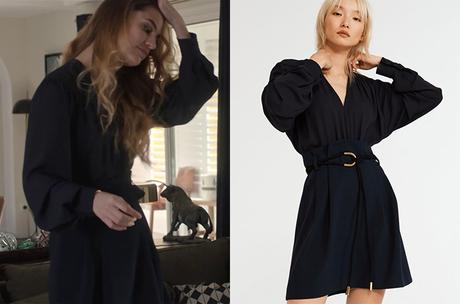 DEMAIN NOUS APPARTIENT : la robe bleu marine de Victoire dans l’épisode 1166