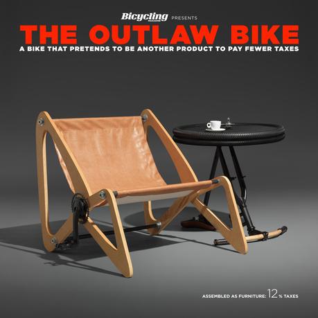 Outlaw bike : le design comme protestation contre la loi Outlaw bike : le design comme protestation contre la loi